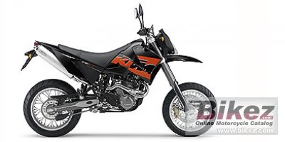 2006 KTM 640 LC4 Supermoto Black photo